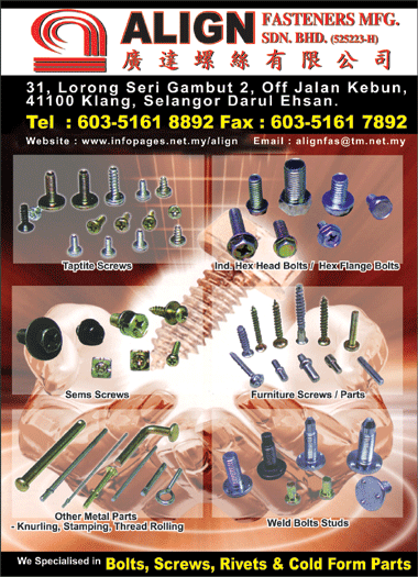ALIGN FASTENERS MFG SDN BHD