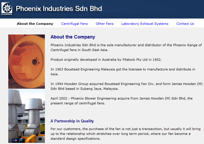 PHOENIX INDUSTRIES SDN BHD