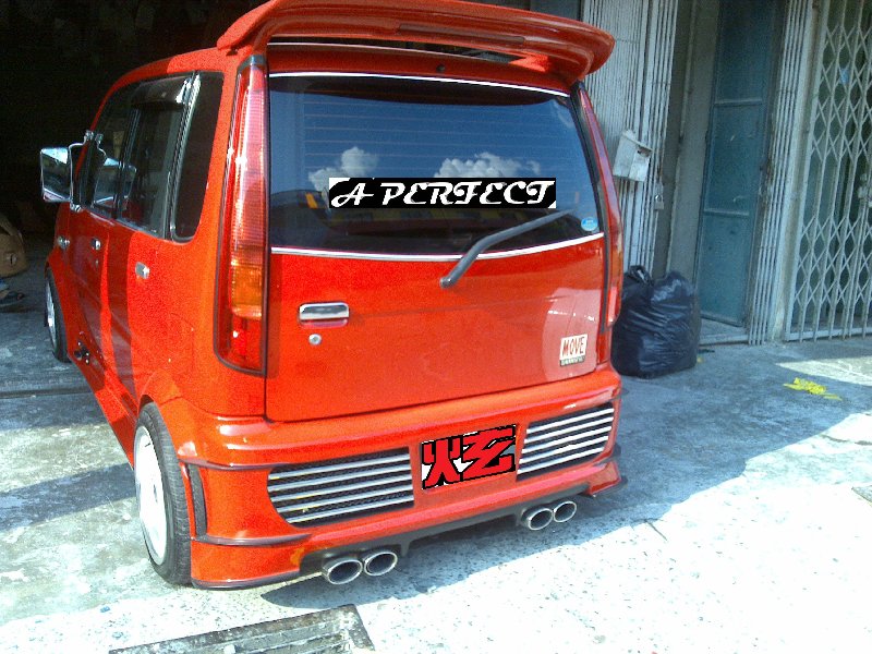 Kenari Custom Body Kits Perodua Johor Bahru JB Malaysia Body Kits, A