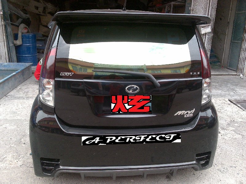 Myvi Custom Body Kits Perodua Johor Bahru JB Malaysia Body Kits, A