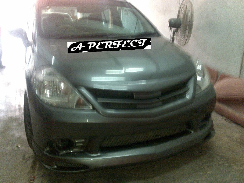 Nissan latio impul body kit #2