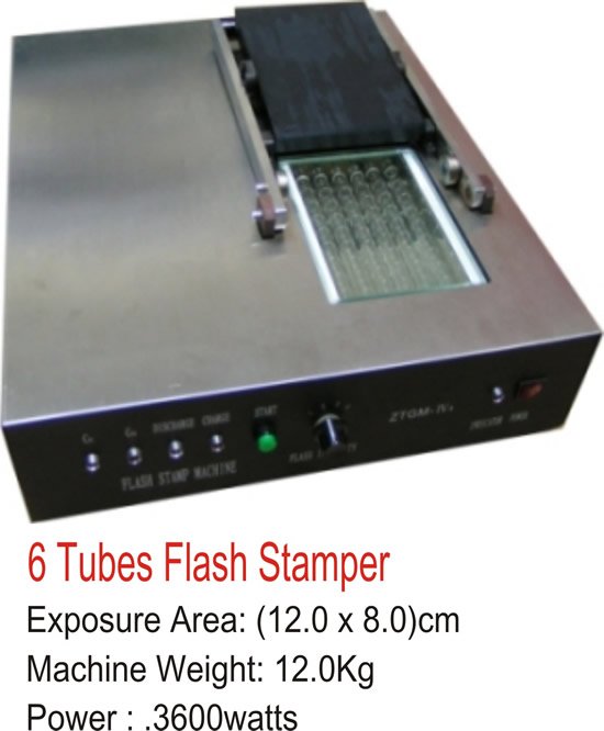 6 Tubes Flash Stamper