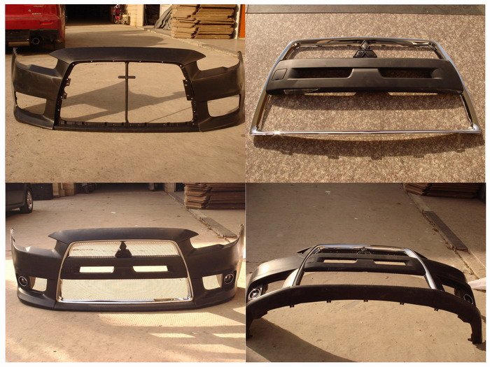 EVO X OEM FRONT BUMBER FOR LANCER EVO X FITMENT