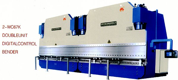 2 - WC67K series of dual-machine interaction CNC bending mac
