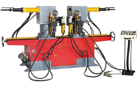 Double end pipe bender machine