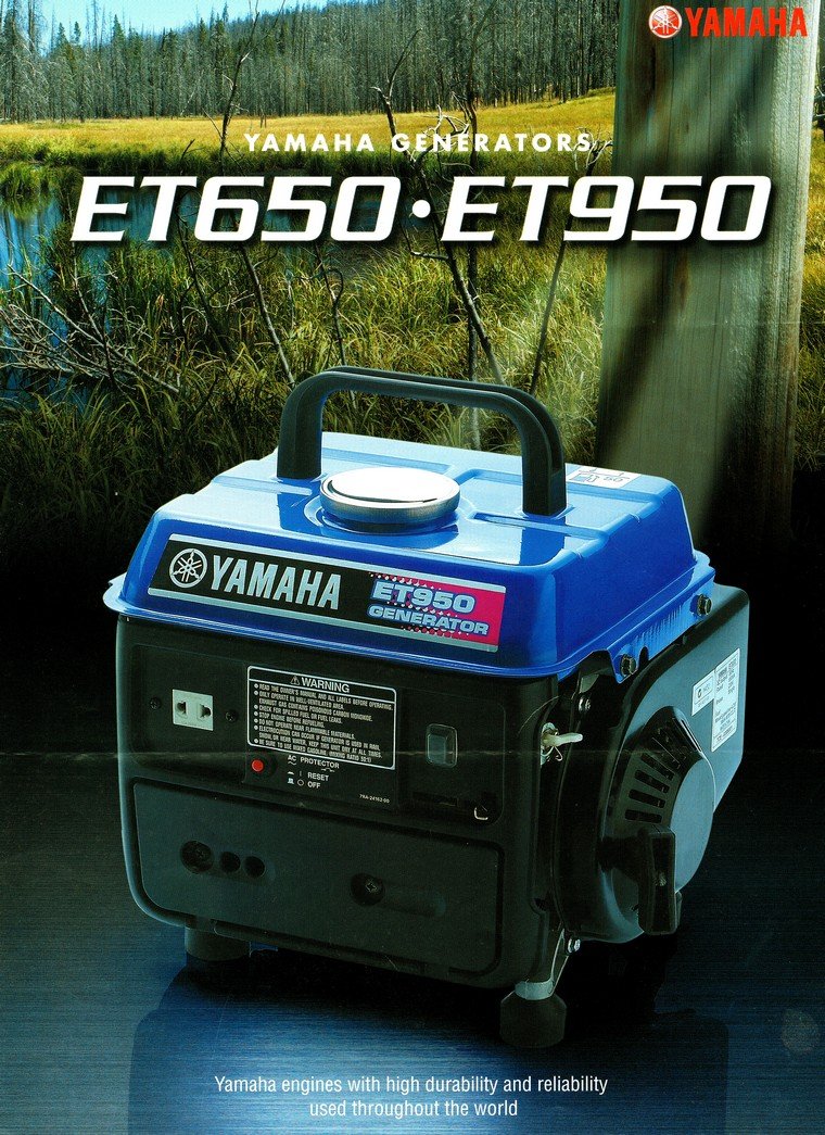 Yamaha ET950 Generator ★ Yamaha Johor Bahru JB Malaysia Supply Suppliers Repair & Rental ★ Asahi