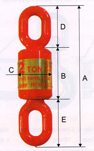 Lifting Swivel Hook (Eye & Eye) Lifting Swivel Hook (Eye & Eye)