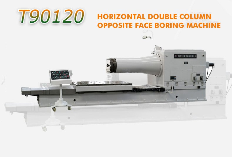 Horizontal Double Column Opposite Face Boring Machine