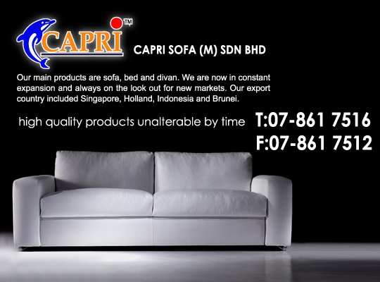 Capri Sofa (M) Sdn Bhd