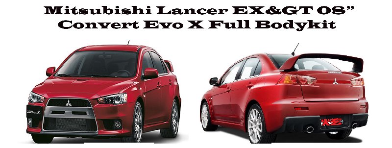 Promotion!!! Mitsubishi Lancer EX & GT 08 Convert Evo EX Bodykits RM 1490!!!
