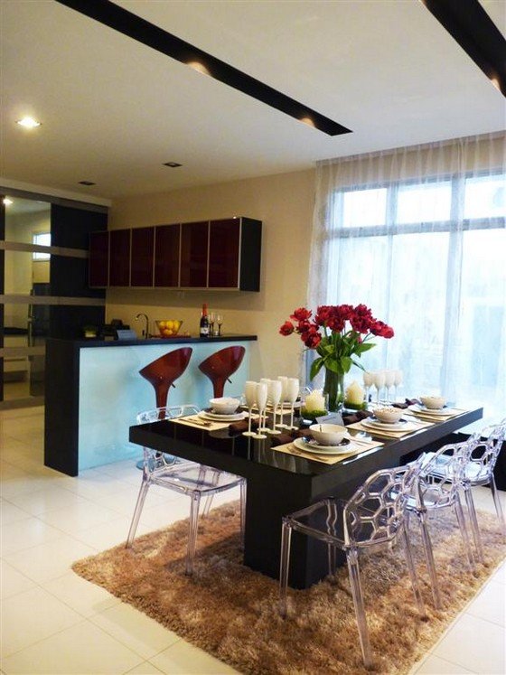completed showhouse project desa tebrau actual photo 马来西亚
