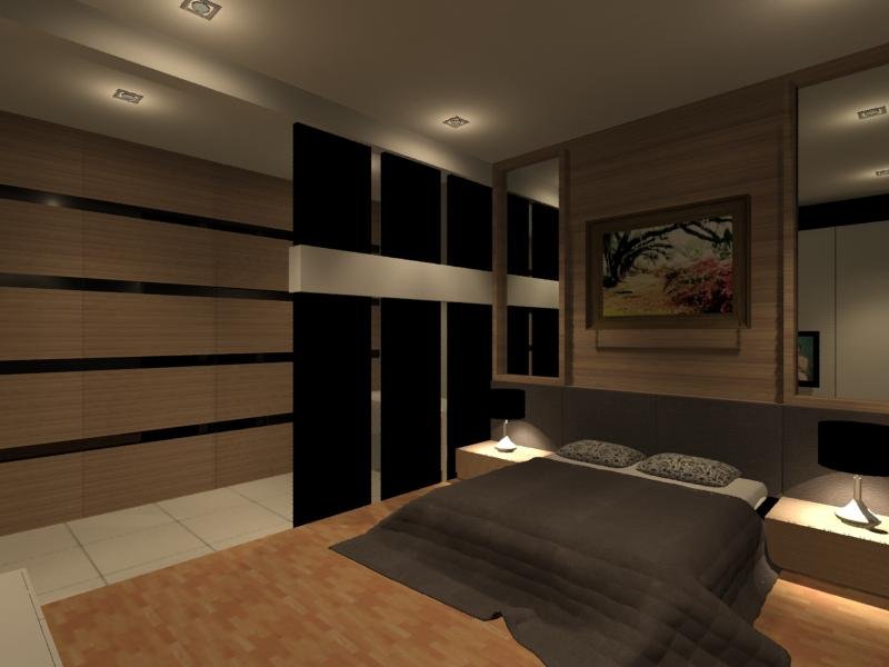 CONDOMINIUM MASTER BEDROOM ☆ Interior Design - Residential Bedroom ... CONDOMINIUM MASTER BEDROOM ☆ Interior Design - Residential Bedroom ...