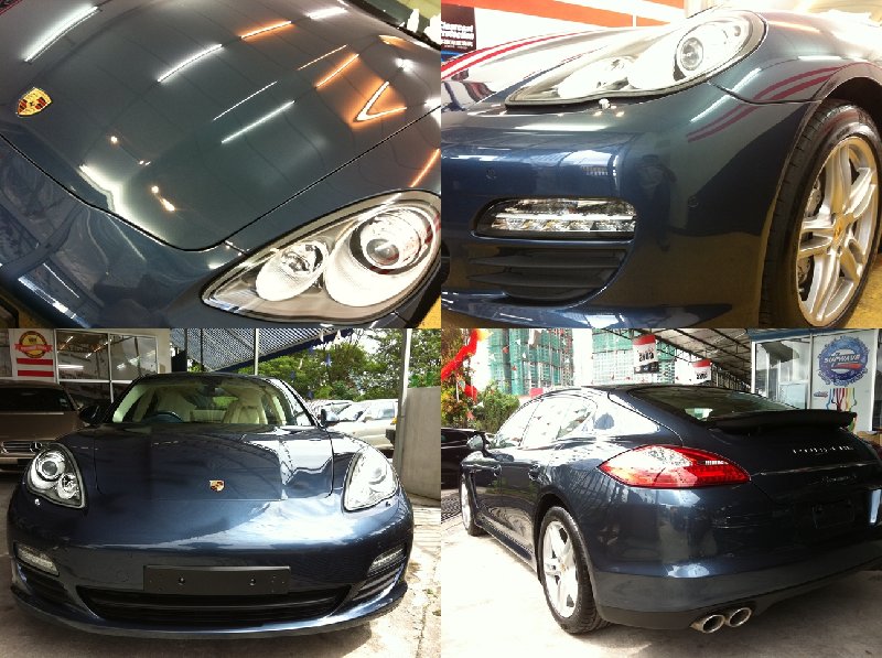 Porsche Panamera - Percenta Paint Coating at Supwave!