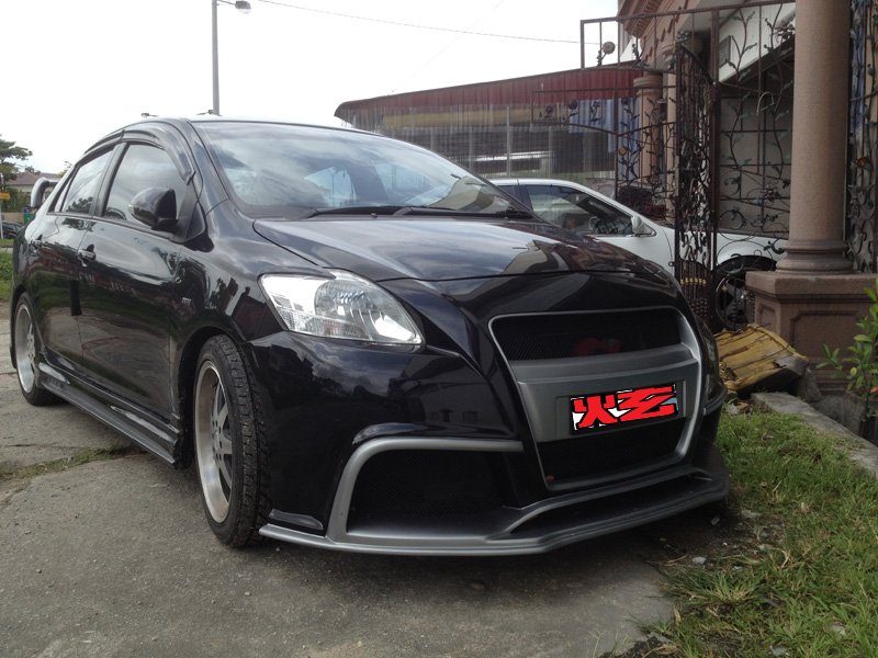 Toyota Vios 08 Customized bodykit (A Perfect Design)