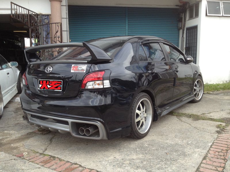 Toyota Vios 08 Customized bodykit (A Perfect Design)