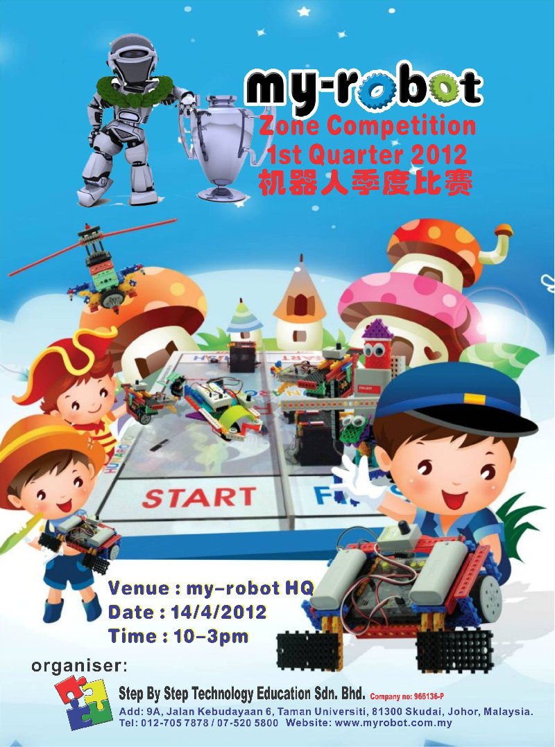 my-robot Zone Competition ( 2nd Quarter 2012) my-robot Zone Competition ( 2nd Quarter 2012)