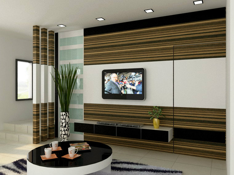 TV Console Design JB, Johor Bahru, Malaysia renovation, LEE SIANG RENOVATION
