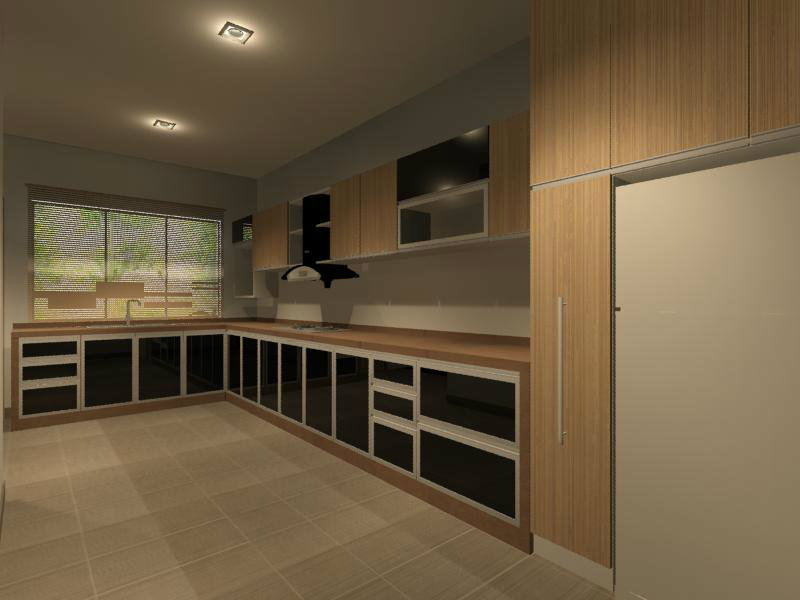 Wet Kitchen Interior Design Residential Cabinet Johor H Favorite Qview Full Size Dry Kitchen