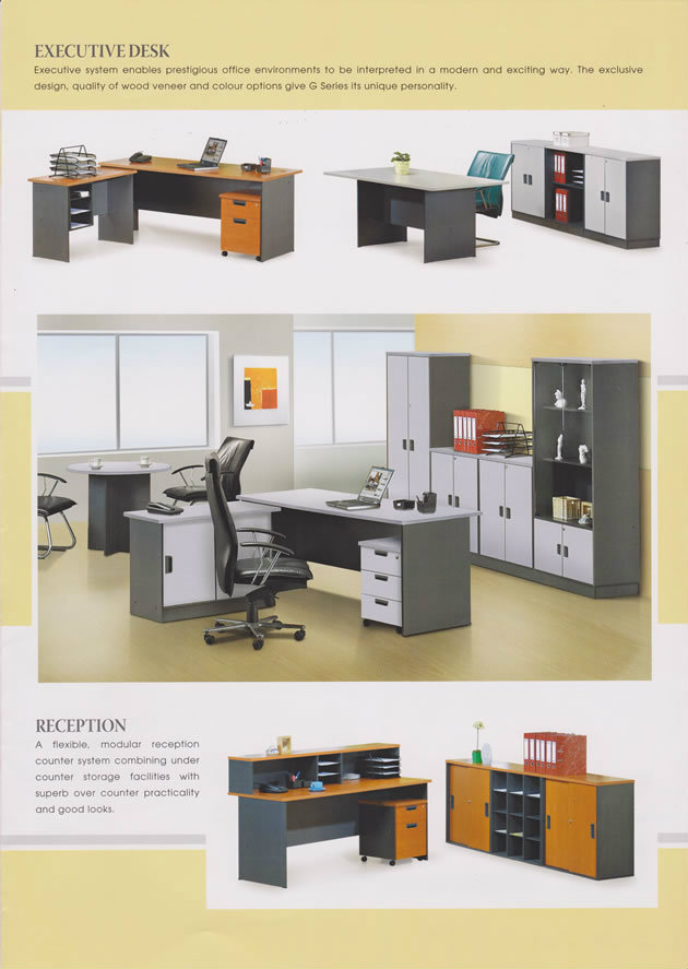 Exeutive Desk Reception Jb Johor Bahru Malaysia Executive Table Office Table G Series Supply Lipho Office System Sdn Bhd