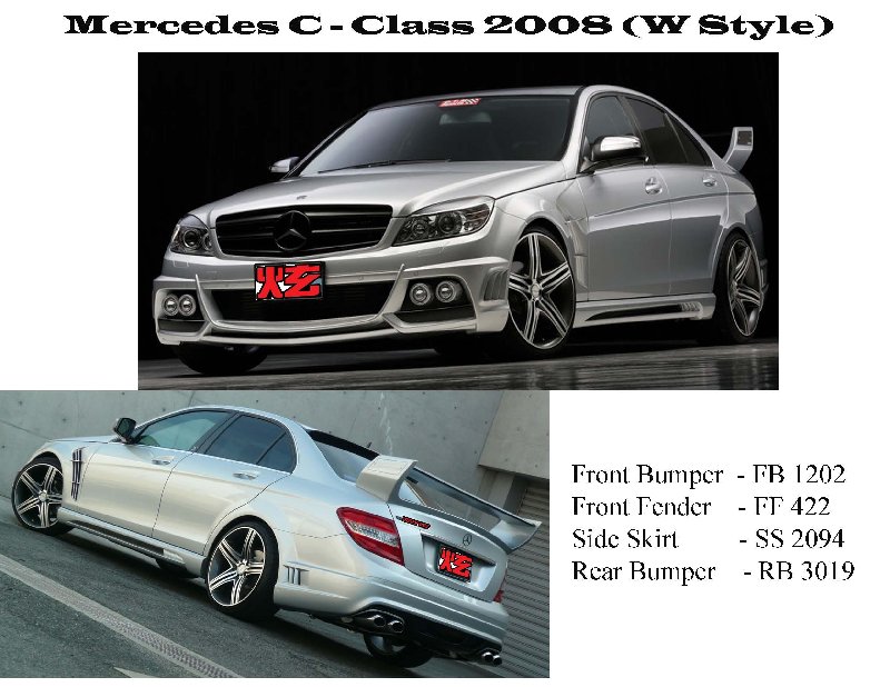 Mercedes C - Class W204 2008 (W Style)