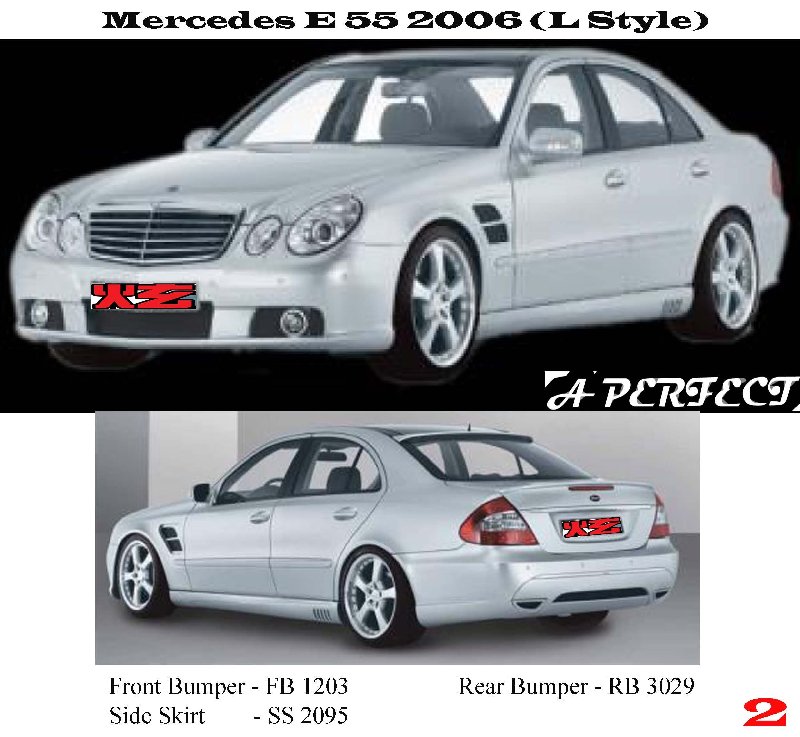 Mercedes E - Class W211 2006 (L Style)