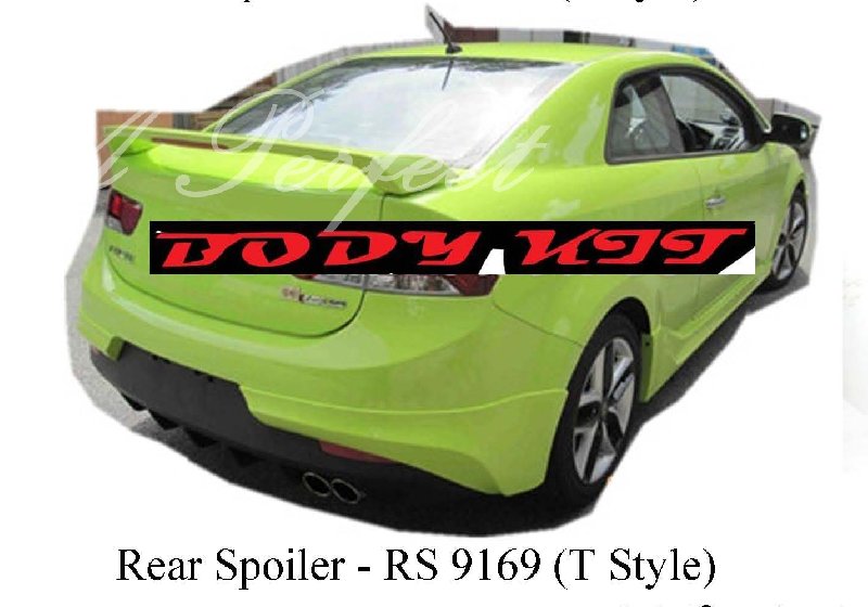 Kia Koup T Style Rear Spoiler