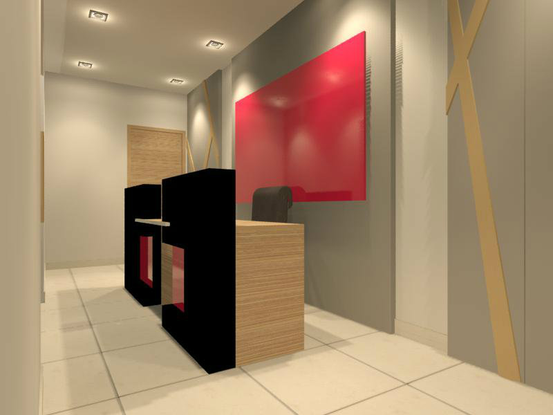 Reception Counter Interior Design Commercial Reception Counter