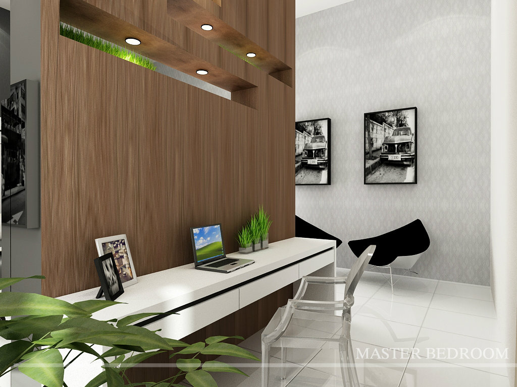 Master Bedroom Study Table Design Seri Alam Project Other JB Johor ...