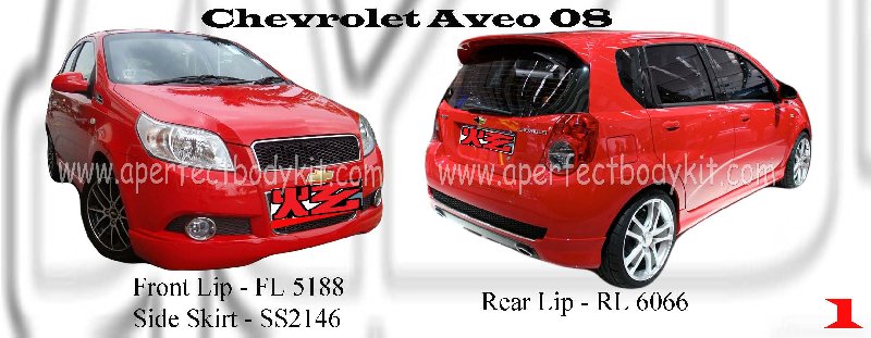 Chevrolet Aveo 08 Bodykits