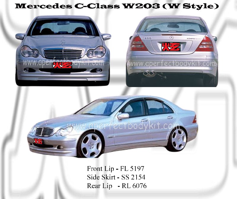 Mercedes C-Class W203 (W Style)