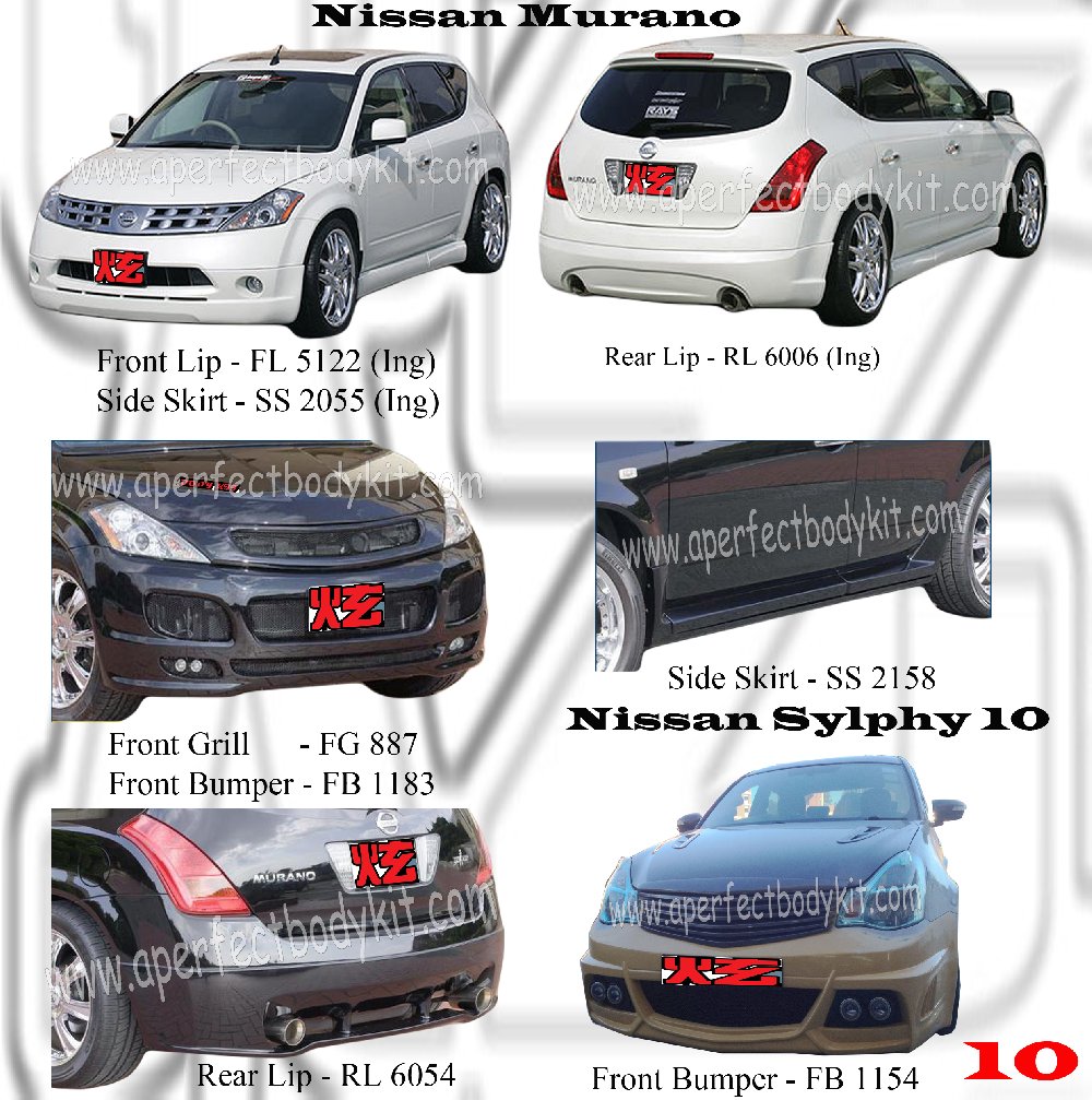 Nissan murano body kit malaysia #5