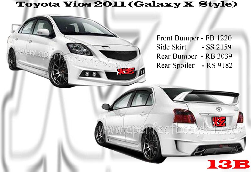 Toyota Vios 2011 Galaxy X