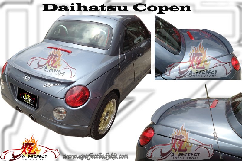 Daihatsu Copen Rear Spoiler