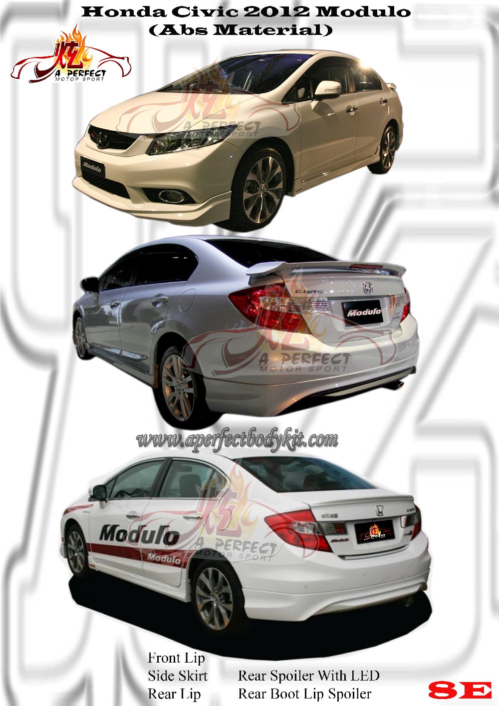 Honda Civic 2012 Modulo Bodykits