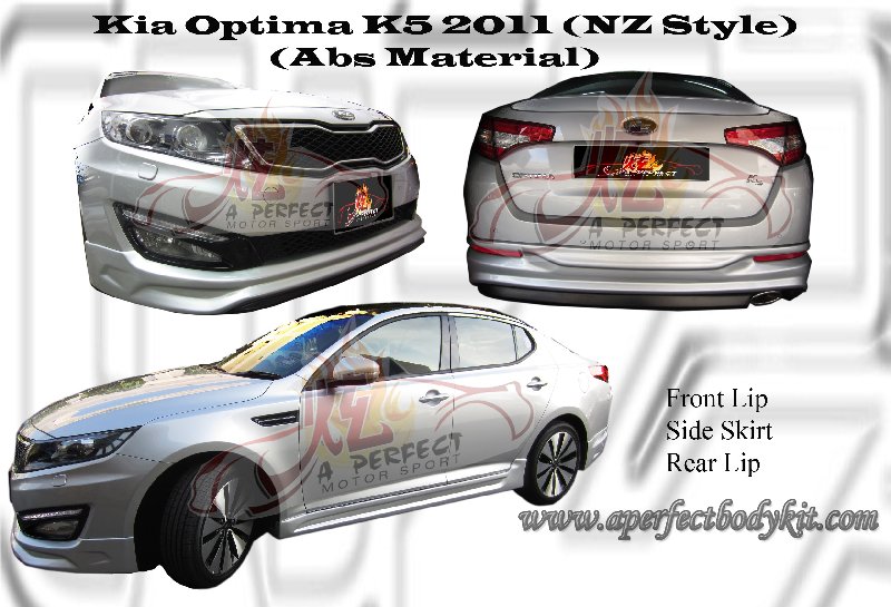 Kia Optima K5 2011 NZ Style Bodykit