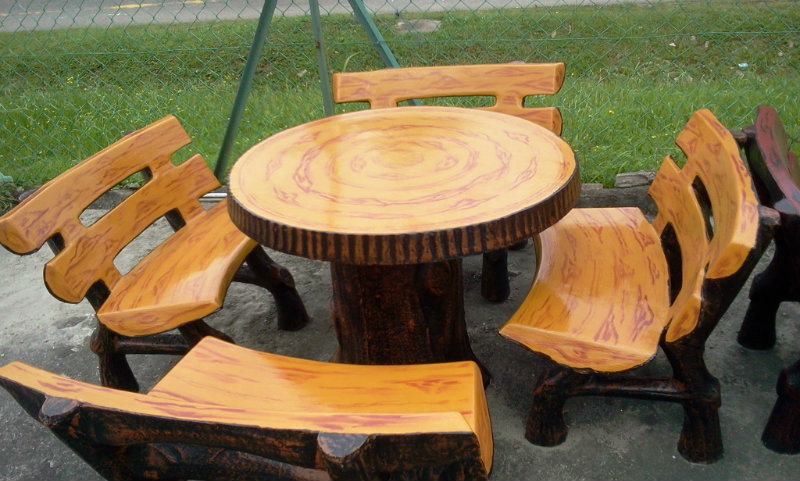 wood garden set T003