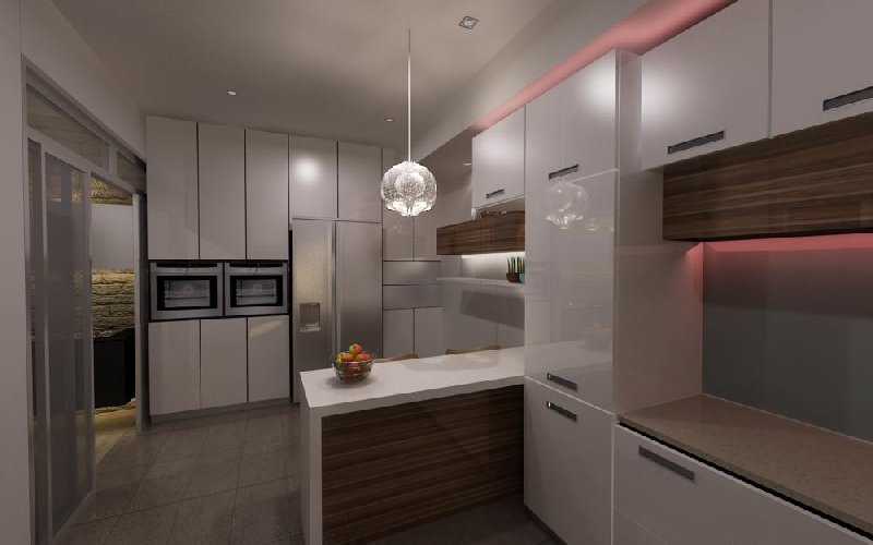 new design for the kitchen cabinet . impian emas , johor bahru new design for the kitchen cabinet . impian emas , johor bahru