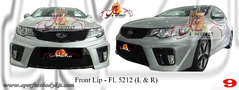 Kia Koup Front Lip (L & R)