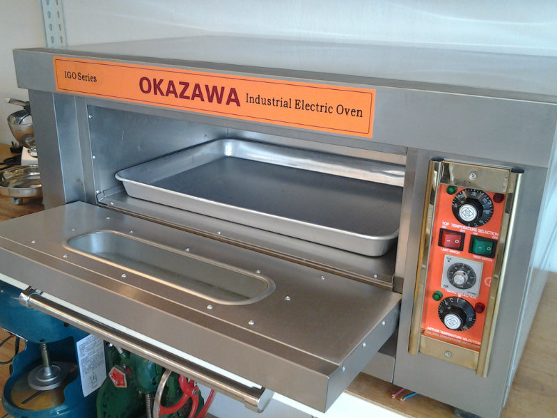 electric oven 1 deck 1 tray okazawa elektrik ketuhar 1 electric oven 1 deck 1 tray okazawa elektrik ketuhar 1