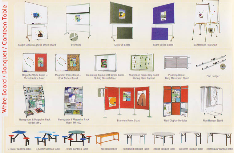 Whiteboard and Display Furniture