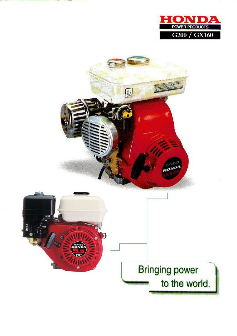 Honda g200 pump #5