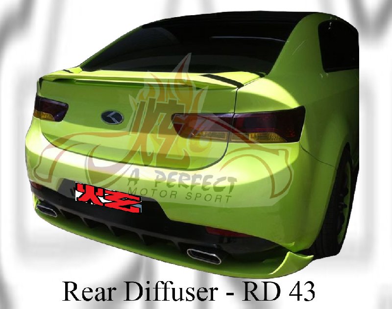 Kia Koup Rear Diffuser