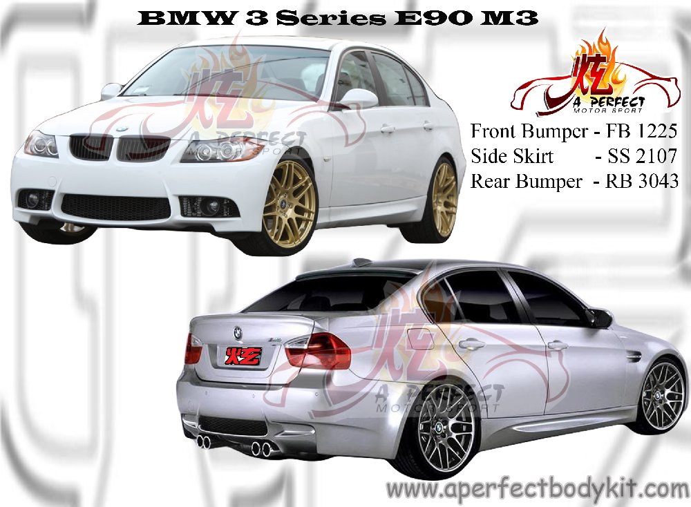 BMW 3 Series E90 M3 Bodykit 