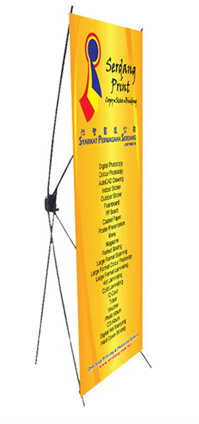 Bunting with X-stand