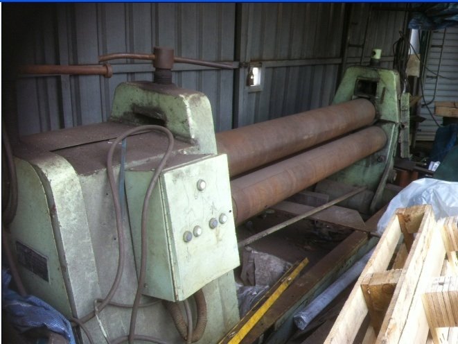 Used England plate roll machine 