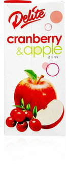 Delite Cranberry & Apple 250 ml