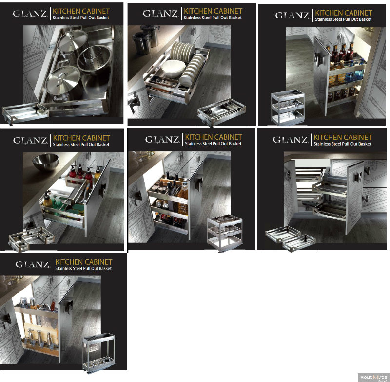 Aluminium Kitchen Accessories 