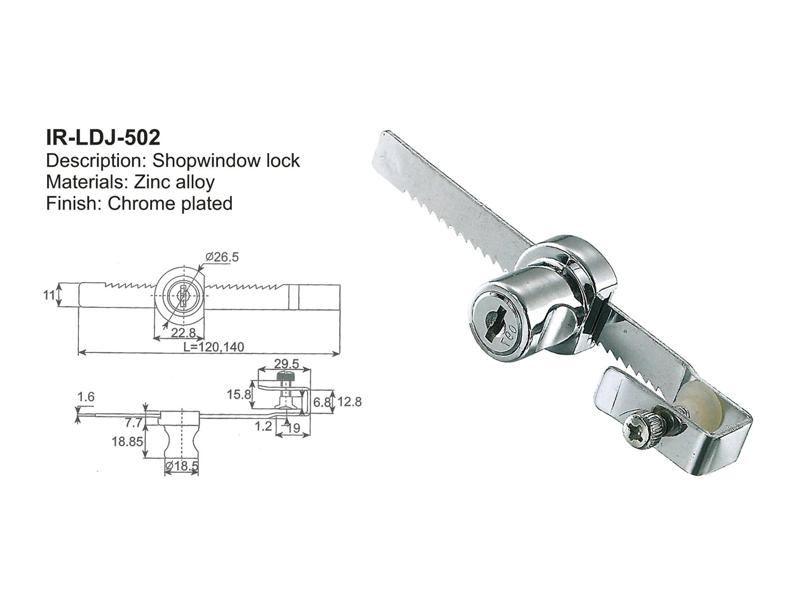 Drawer Lock-LDJ-502 Drawer Lock-LDJ-502