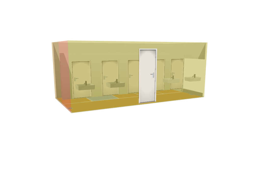 20'x10' cabin toilet ( front )