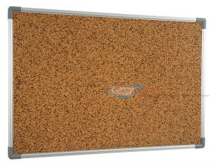 Cork Notice Board With Aluminium Frame